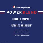 Champion, Powerblend, Fleece Joggers, Sweatpants for Men (Reg. Or Big & Tall) - Image 3